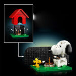 لگو سری آیدیاز مدل Peanuts Snoopy's Doghouse کد 21368