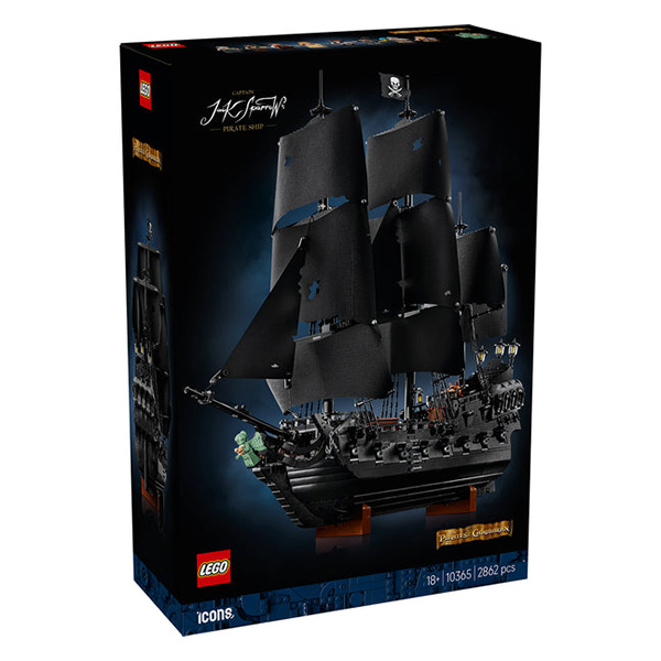 لگو سری آیکون مدل Captain Jack Sparrow's Pirate Ship کد 10365