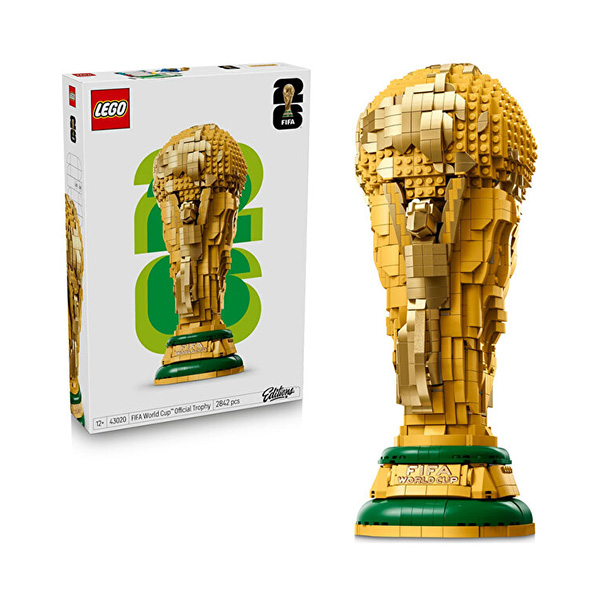 لگو سری ادیشنز مدل FIFA World Cup Official Trophy کد 43020-10 لگو سری ادیشنز مدل FIFA World Cup Official Trophy کد 43020