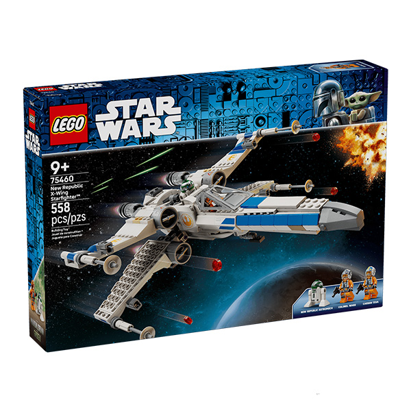 لگو سری استاروارز مدل New Republic X-Wing Starfighter کد 75460