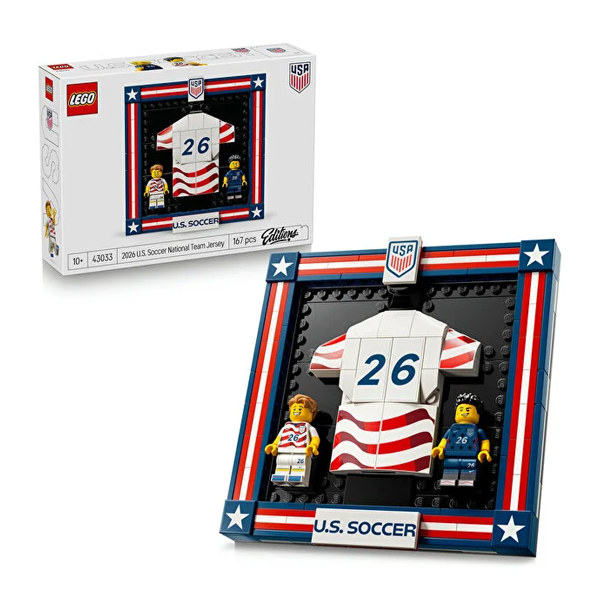 لگو سری بوتانیکالز مدل 2026 U.S. Soccer National Team Jersey کد 43033