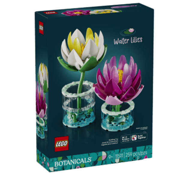 لگو سری بوتانیکالز مدل Water Lilies Flower کد 11511