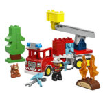 لگو سری دوپلو مدل Fire Truck with Hose and Firefighter کد 10473
