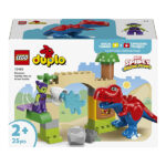 لگو سری دوپلو مدل Marvel Dinosaur Spidey-Rex vs. Green Goblin کد 10463