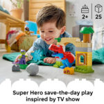 لگو سری دوپلو مدل Marvel Dinosaur Spidey-Rex vs. Green Goblin کد 10463
