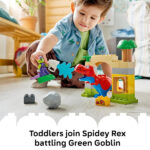 لگو سری دوپلو مدل Marvel Dinosaur Spidey-Rex vs. Green Goblin کد 10463