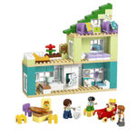 لگو سری دوپلو مدل Modern Family House with Figures کد 10470