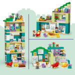لگو سری دوپلو مدل Modern Family House with Figures کد 10470
