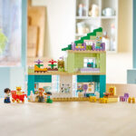 لگو سری دوپلو مدل Modern Family House with Figures کد 10470