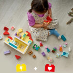لگو سری دوپلو مدل Peppa Pig Family House کد 10467