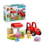 لگو سری دوپلو مدل Peppa Pig Tractor and Market کد 10468