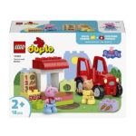 لگو سری دوپلو مدل Peppa Pig Tractor and Market کد 10468 - Image 2