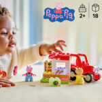 لگو سری دوپلو مدل Peppa Pig Tractor and Market کد 10468 - Image 4