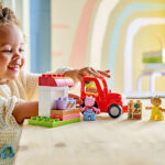 لگو سری دوپلو مدل Peppa Pig Tractor and Market کد 10468 - Image 5