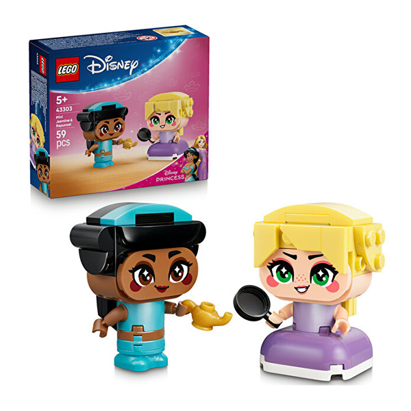 لگو سری دیزنی پرنسس مدل Mini Jasmine and Rapunzel کد 43303