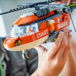 لگو سری سیتی مدل Coast Guard Helicopter and Rescue Boat کد 60503