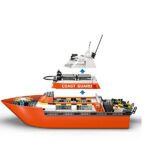 لگو سری سیتی مدل  Coast Guard Rescue Boat & Helicopter کد 60504