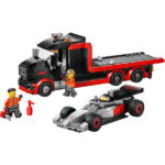 لگو سری سیتی مدل F1® Display Truck with Audi F1® Race Car کد 60493