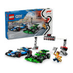 لگو سری سیتی مدل F1® Grid with VCARB & Sauber Race Cars کد 60474