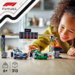 لگو سری سیتی مدل F1® Grid with VCARB & Sauber Race Cars کد 60474