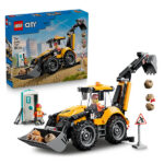 لگو سری سیتی مدل Yellow Excavator Loader کد 60480