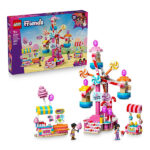 لگو سری فرندز مدل Sugar and Cupcake Ferris Wheel کد 42700