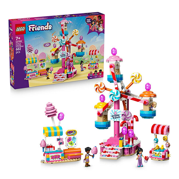 لگو سری فرندز مدل Sugar and Cupcake Ferris Wheel کد 42700