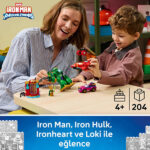 لگو سری مارول مدل Iron Man and Amazing Friends vs Loki کد 11211