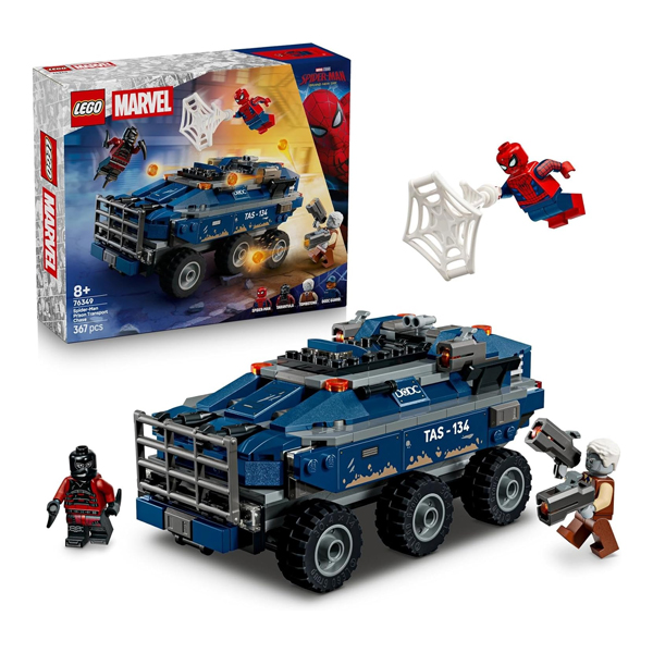 لگو سری مارول مدل Spider-Man Prison Transport Chase کد 76349