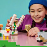 لگو سری ماینکرافت مدل Chicken Jockey Desert Attack کد 21592