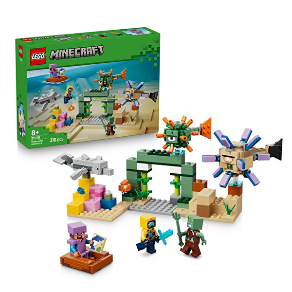 لگو سری ماینکرافت مدل Underwater Adventure کد 21598