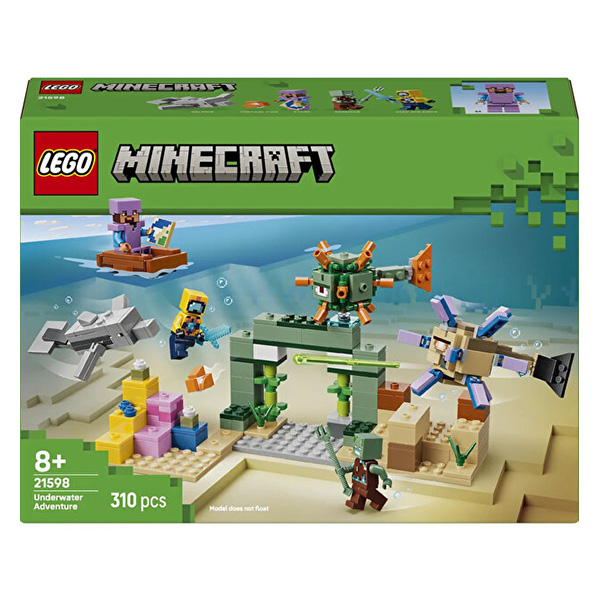 لگو سری ماینکرافت مدل Underwater Adventure کد 21598