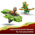 لگو سری نینجاگو مدل Lloyd vs. Earth Monster Spinner کد 71850