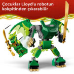 لگو سری نینجاگو مدل Lloyd's Dragon Mech Battle Pack کد 71862