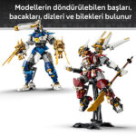 لگو سری نینجاگو مدل Twin Titans Robots کد 71870
