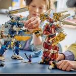 لگو سری نینجاگو مدل Twin Titans Robots کد 71870