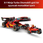 لگو سری نینجاگو مدل X-1 Ninja Turbo Car 15th Anniversary کد 71867