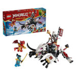 لگو سری نینجاگو مدل Zilvar and Grimtak the Dragon Beast کد 71863