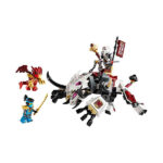 لگو سری نینجاگو مدل Zilvar and Grimtak the Dragon Beast کد 71863