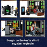 لگو سری هری پاتر مدل Knockturn Alley Wizard Shops کد 76471