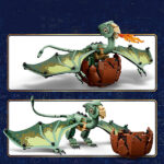 لگو سری هری پاتر مدل Norbert Hagrid's Baby Dragon کد 76477