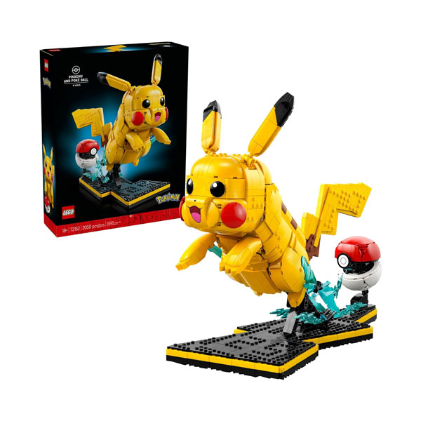 لگو سری پوکمون مدل Pikachu and Poké Ball کد 72152