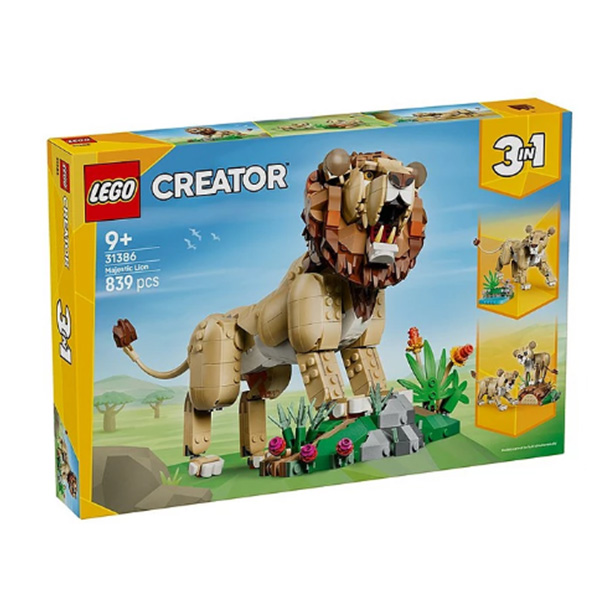 لگو سری کریتور 3 در 1 مدل Majestic Lion کد 31154