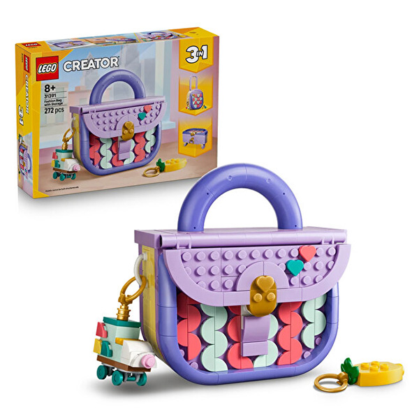 لگو سری کریتور 3 در 1 مدل Storage Box Design Bag کد 31391