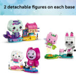 لگو سری گبیز دال هاوس مدل Gabby's Brick-Built Cat Friends کد 11215