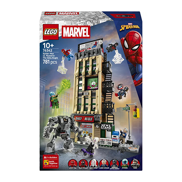 لگو سری مارول مدل Spider-Man vs. Mysterio: The Daily Bugle Building کد 76342