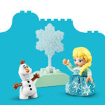 ویژگی های لگو سری دوپلو مدل Disney Elsa and Olaf Frozen Box کد 10462