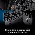 لگو سری آیکون مدل Captain Jack Sparrow's Pirate Ship کد 10365
