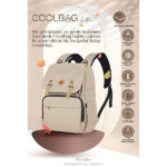 کوله پشتی لوازم کودک کیوی Cool Bag کرمی