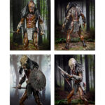 اکشن فیگور پریدیتور غارتگر مدل Prey Feral Predator برند نکا